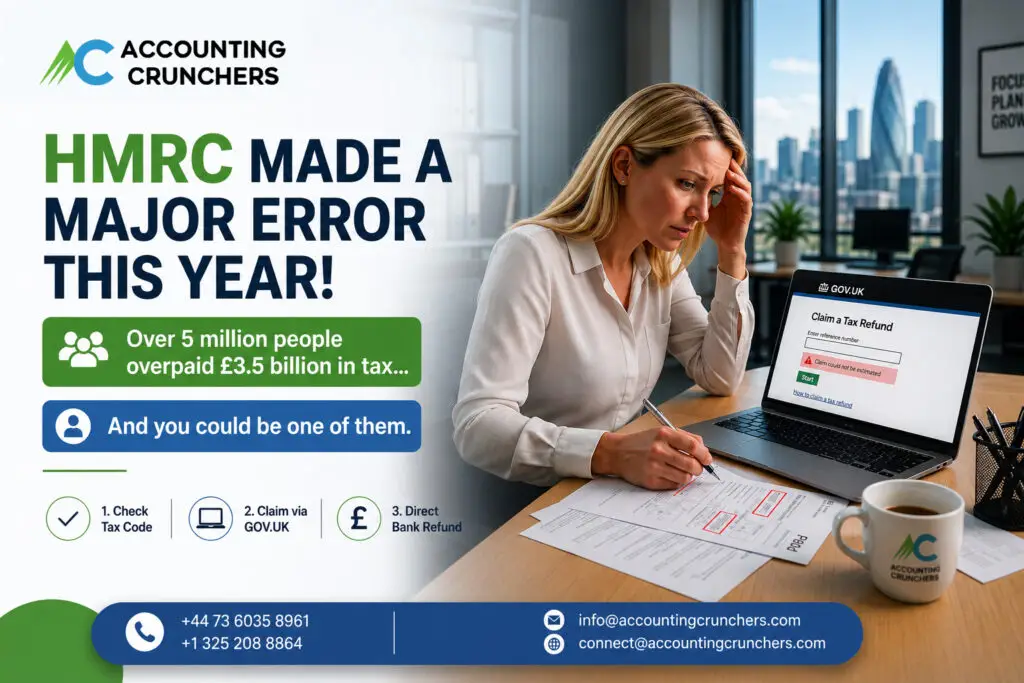 HMRC tax code error causing UK taxpayers to overpay £3.5 billion in income tax